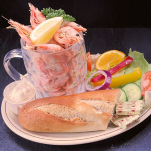 Cafe prawn cocktail